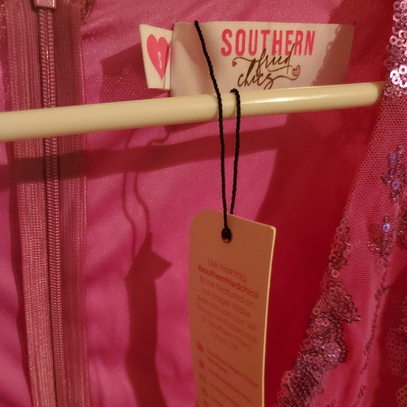 NWT Lilac Sequin Bodysuit in M - Picture 3 of 3